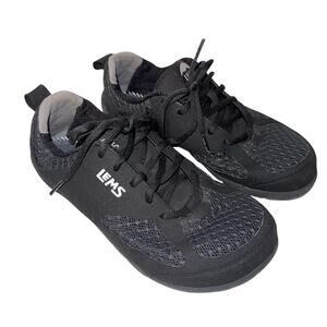 LEMS Primal 2 wide feet all black athletic sneakers 7